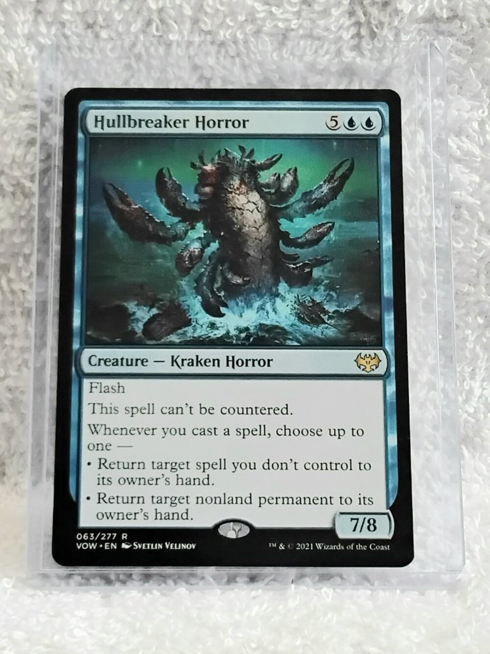 5/$20 Mint 2021 MTG Hullbreaker Horror Rare Card 063/277 Deckmaster!!
